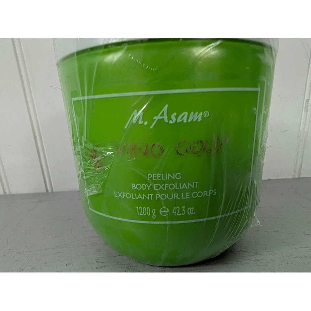 M. Asam Vino Gold Peeling Body Exfoliant Sugar Scrub 1200g 42.3oz New Sealed